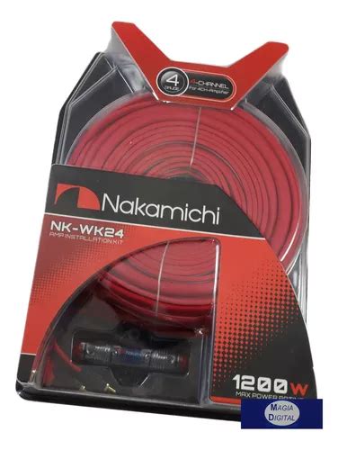 Kit De Instalacion Calibre 4 Nakamichi Nk Wk24 Con Accesorio MercadoLibre