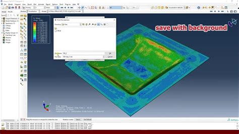 How To Save High Quality Image In ABAQUS Abaqus Simulation Lsdyna