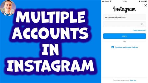 How To Add Another Account On Instagram On One Device Multiple