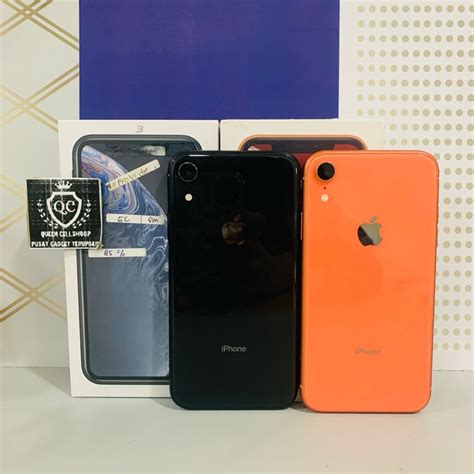 Jual IPHONE XR 64GB 128GB 256GB SECOND FULLSET EX GARANSI INTER