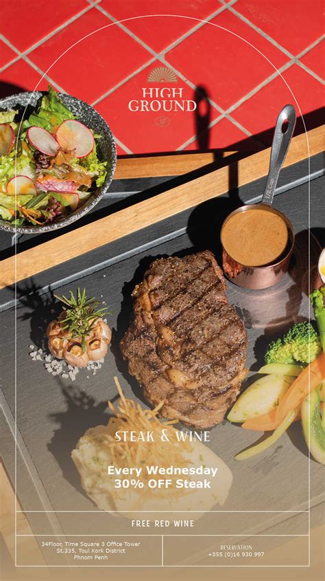 Steak & Wine: A Match Made in Culinary Heaven - Sky Bar by HighGround ...