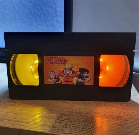 Naruto Vhs Led Lamp Kawaii Killmonster