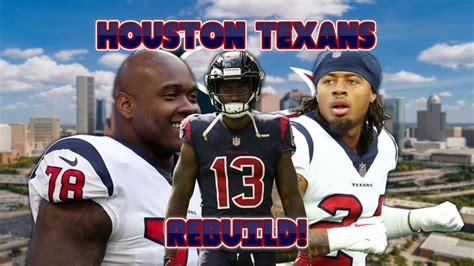 Rebuilding The Houston Texans Madden Nfl 23 Franchise Youtube