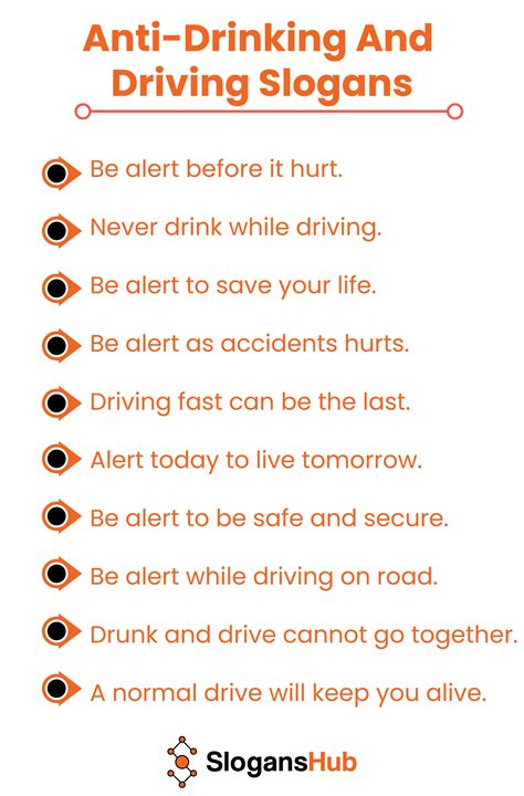 840 Catchy Safe Driving Slogans Drinking And Driving Slogans Artofit