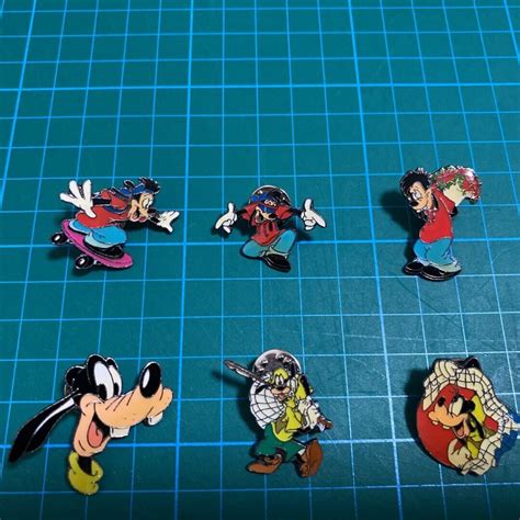 Disney Goofy Movie Pin Badge Set Of 9 From Propin In Gem