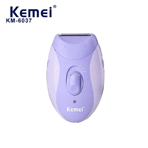 Face Body Hair Removal Lady Bikini Trimmer Shaving Machine Kemei Km