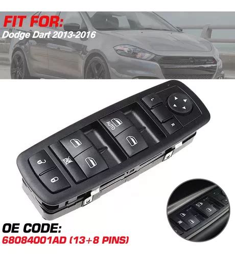 Control Maestro Vidrios Para Dodge Dart 2013 2016 Cuotas sin interés