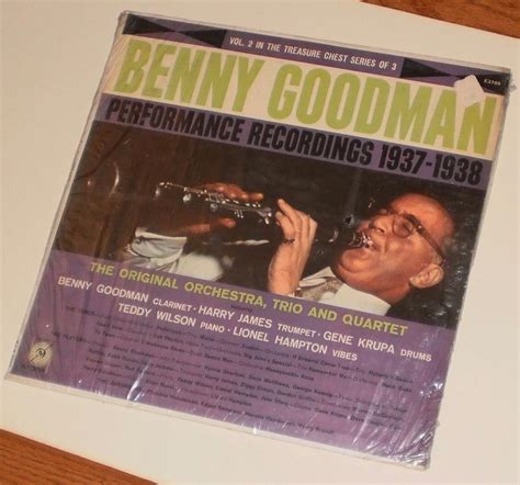 Benny Goodman Performance Recordings Vol Lp Mono S Ebay