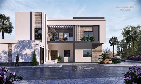 Elegant Modern Villa In Ksa On Behance