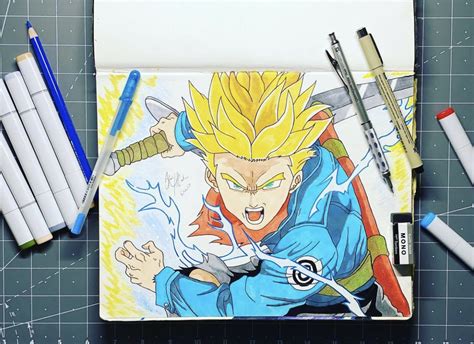 Super Saiyan Rage Trunks By Itzkevtv On Deviantart