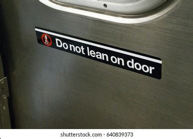 Do Not Lean On Door Images Stock Photos Vectors Shutterstock