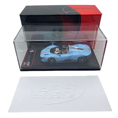 Modellino Auto BBR Models 1 43 Ferrari Daytona SP3 Serie Icona Azzurro