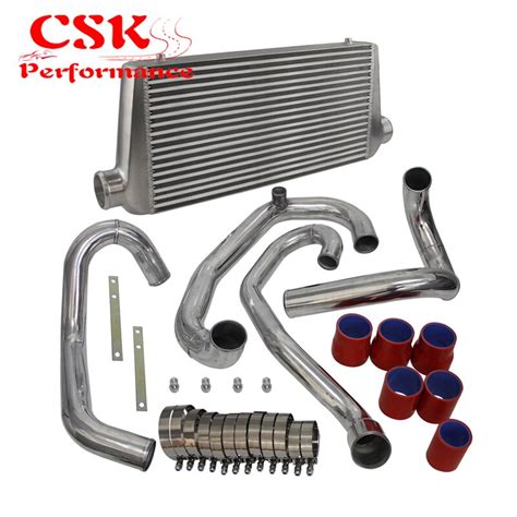 Performance Front Intercooler Kit Fits For Subaru Impreza Wrx Sti Gc Ej20 Turbo 20l 96 00