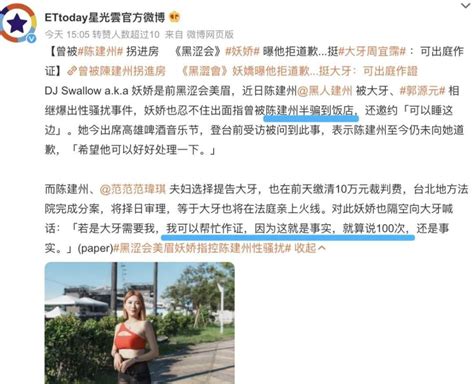 陈建州性骚扰案再发酵，女dj称曾被骗进房，愿帮忙作证指控黑人 腾讯新闻