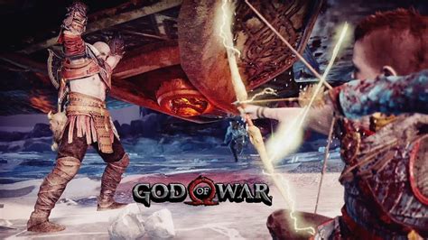 God Of War A Batalha Contra Baldur Parte Gameplay Em Pt Br No