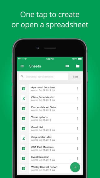 Google Sheets App Iamumu