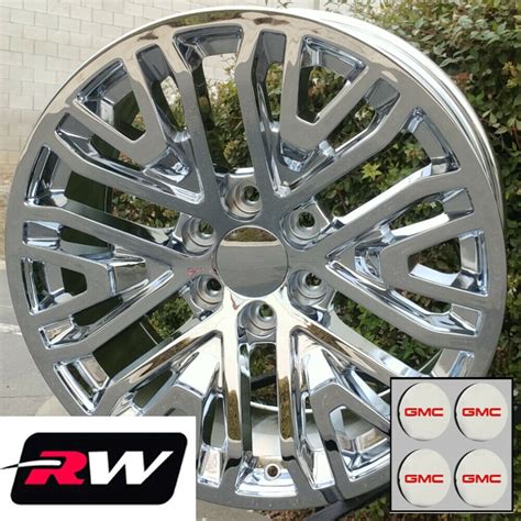 X Inch Gmc Sierra Oe Replica Wheels Chrome Gm Accessory