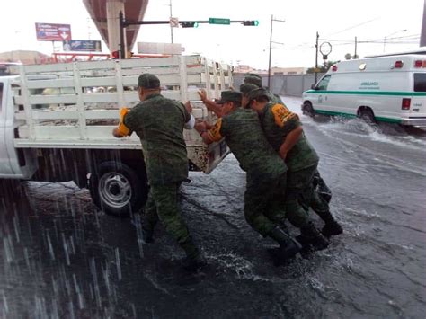 Activa Sedena Plan DN3 Por Lluvias Intensas