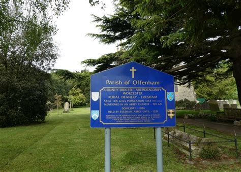 St Mary St Milburgh Offenham Sign Basher Eyre Cc By Sa