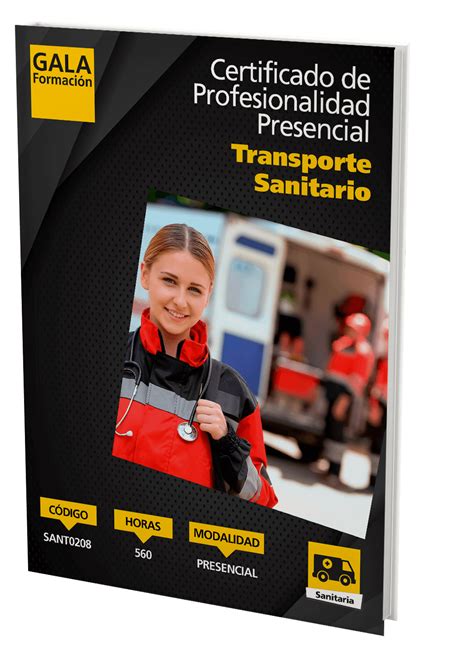 Certificado Profesionalidad Gratuito Transporte Sanitario