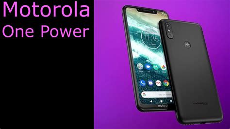 Motorola One Power P30 Note Specifications YouTube