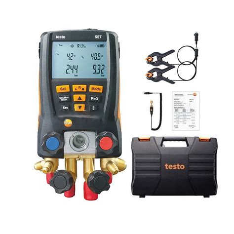 Testo Digital Manifold Refrigeration Manometer For Hvac Air