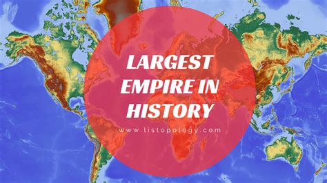 List Of Top 10 Largest Empires In The World And Their Rulers