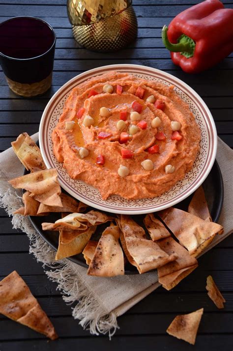 Houmous Aux Poivrons Rouges Artofit