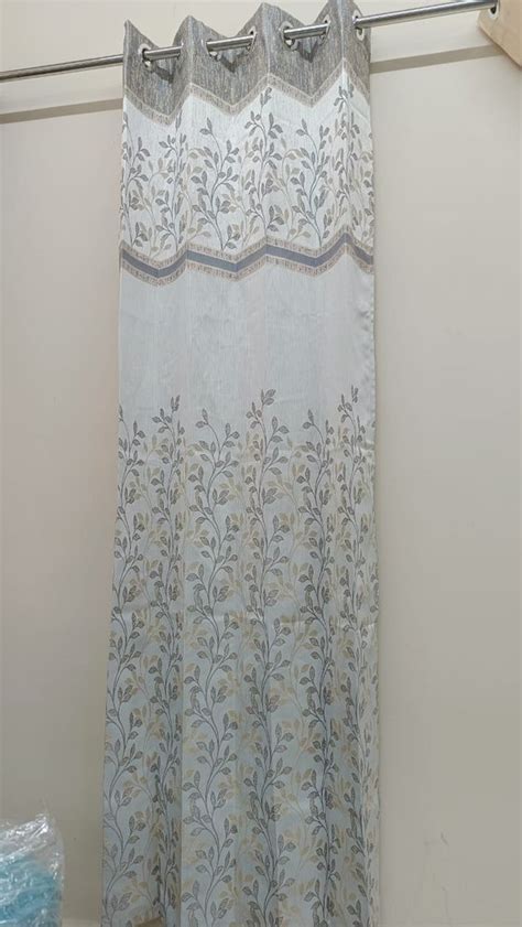 White Polyester Printed Curtain At Rs Piece Bengaluru Id