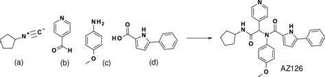 Ugi coupling reaction. The Ugi coupling reaction involves the ...