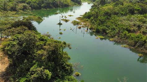 Aerial View Of The Most Beautiful River In Anambra Statenigeria Ụbụ