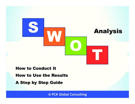 Pdf Swot Analysis A Step By Step Guide 53 Page Pdf Document Flevy