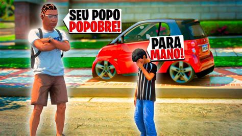 O GAGUINHO VEIO ARRUMAR BRIGA COMIGO NA ESCOLA GTA 5 VIDA REAL 181