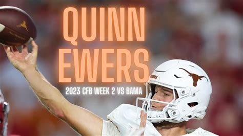 Quinn Ewers Highlights vs Alabama // 24/38, 349 yds, 3 TDs // 2023 ...