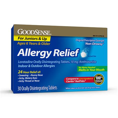 Goodsense® Junior Allergy Relief Loratadine Orally Disintegrating