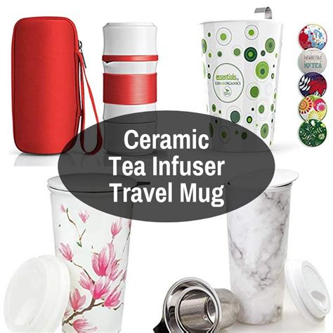 Ceramic Tea Infuser Travel Mug - Road Mugs