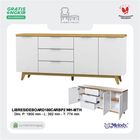 Jual Libre Sideboard Melody Buffet Tv Meja Tv Credenza Lemari Serbaguna