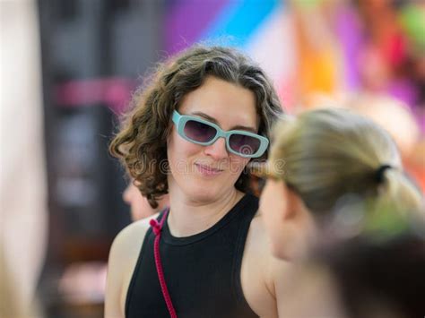 Woman At The Vienna Pride On Wiener Ringstrasse Editorial Image Image