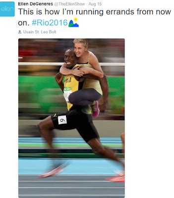 Ellen Degeneres Defends Herself After The Usain Bolt Meme Backlash