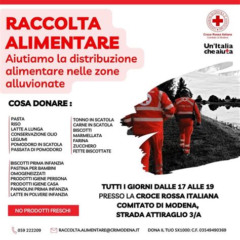 Raccolta Alimentare Croce Rossa Modena