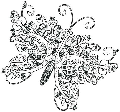 Butterfly Mandala Coloring Pages at GetColorings.com | Free printable ...