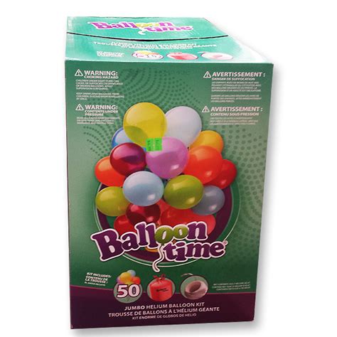 Helium Tank includes 50 9" Latex Balloons and string Kit Large ...