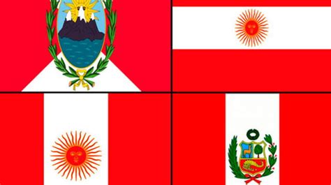 La Evolución De La Bandera De Perú ¿sabías Que Ha Tenido 4 Diseños