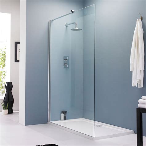 Vetro Wet Room 1200mm Glass Shower Screen Wet Room Shower Screens