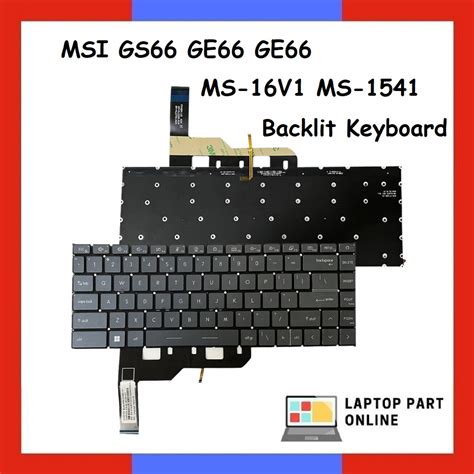 MSI GS66 GP66 GE66 15M MS 16V1 MS 1541 MS 1542 Modern 14 B10RBSW 252BN