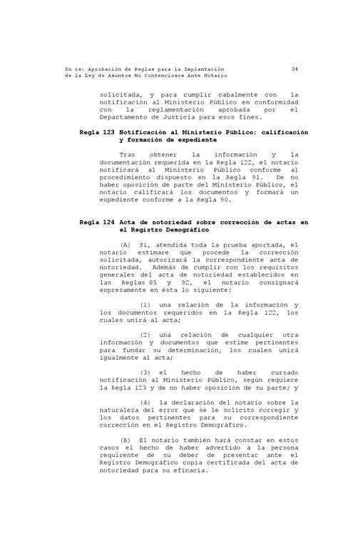 Resolución Del Tribunal Supremo Reglas Asuntos No Contenciosos By