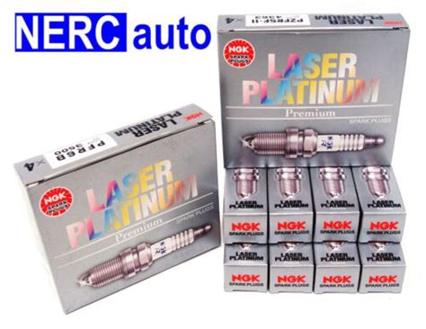 NGK LASER PLATINUM Platinum Spark Plugs PZNAR6A11H 5507 Set Of 8 EBay