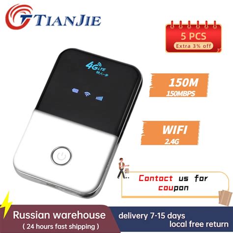 Tianjie Wireless Wi Fi Router Portable Mini G G Unlocked Lte Mifi