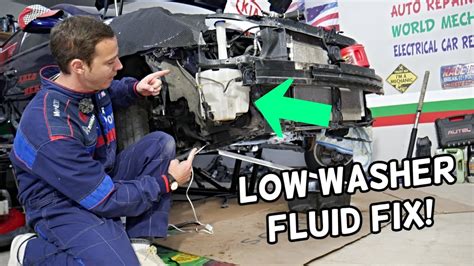 Fix Low Washer Fluid Warning On Kia Forte Sportage Sorento Soul Rio