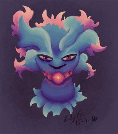 Painting Practice: Misdreavus by AbyssinChaos on DeviantArt